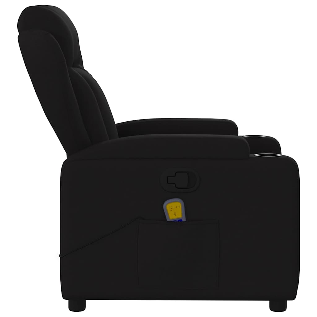 Massagestoel met zwarte stof is nu te koop bij PeponiXL, paradijselijk wonen!