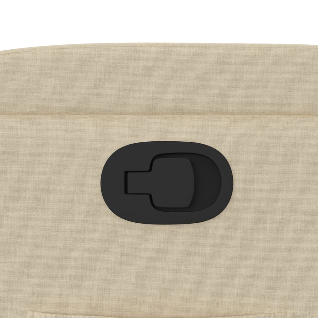 Relaxfauteuil Crème Stof is nu te koop bij PeponiXL, paradijselijk wonen!