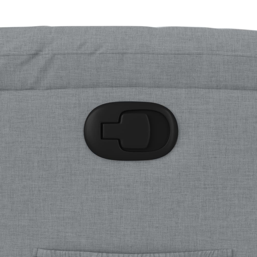 Relaxfauteuil lichtgrijze stof is nu te koop bij PeponiXL, paradijselijk wonen!