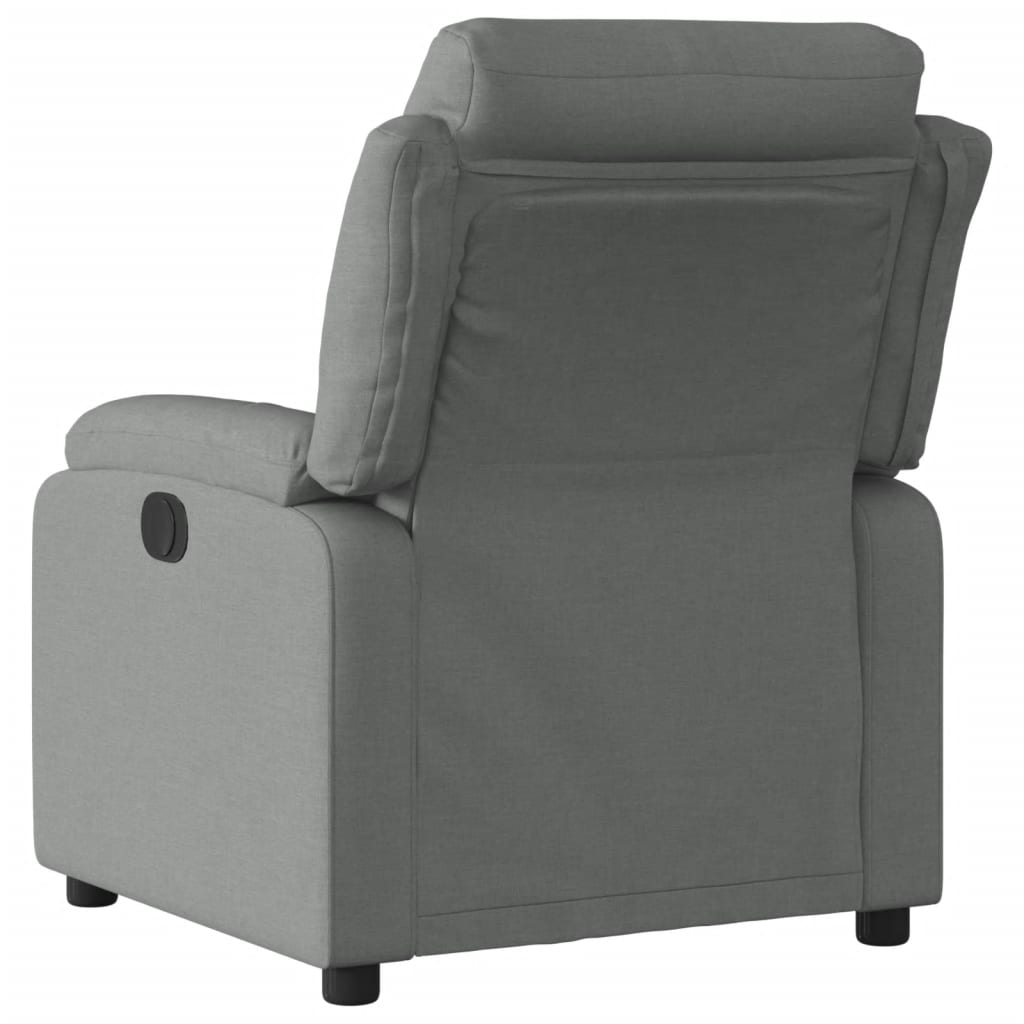 Relaxfauteuil Donkergrijze Stof is nu te koop bij PeponiXL, paradijselijk wonen!