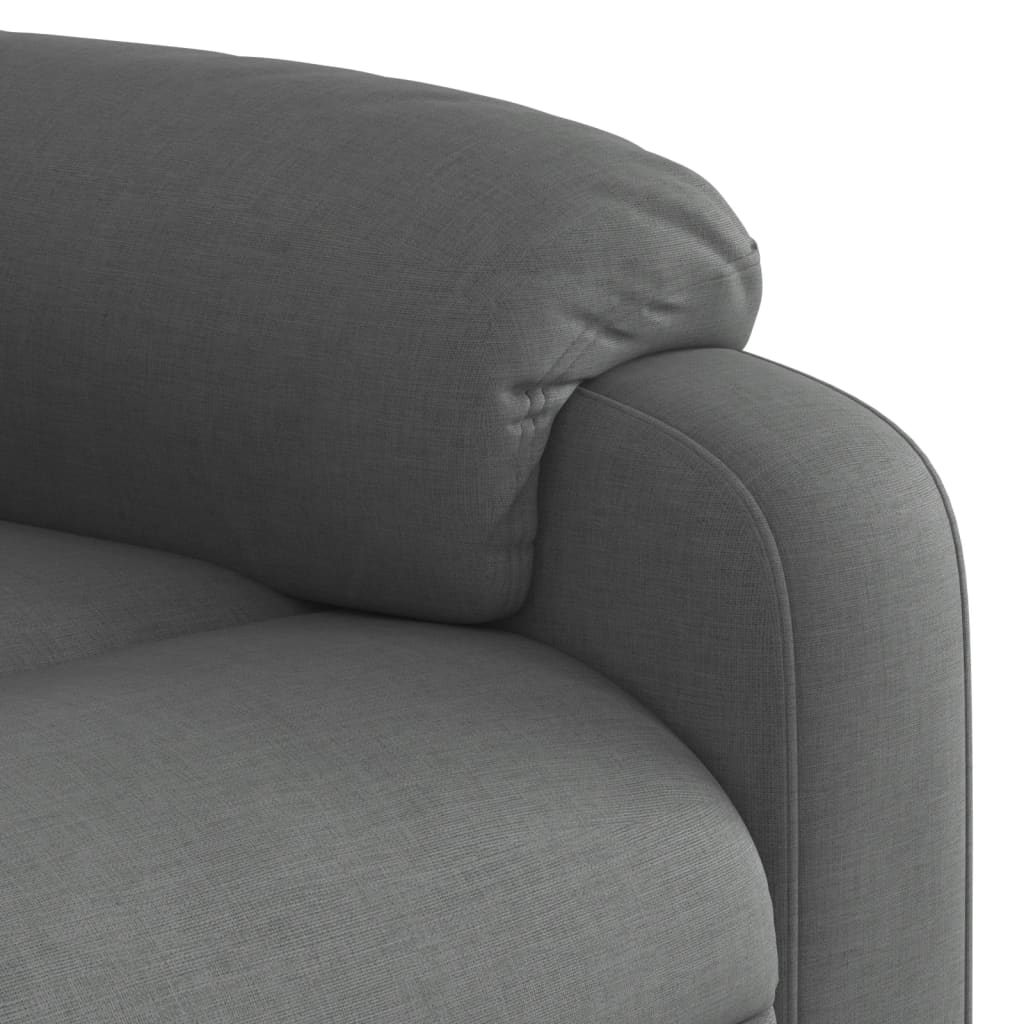 Relaxfauteuil Donkergrijze Stof is nu te koop bij PeponiXL, paradijselijk wonen!