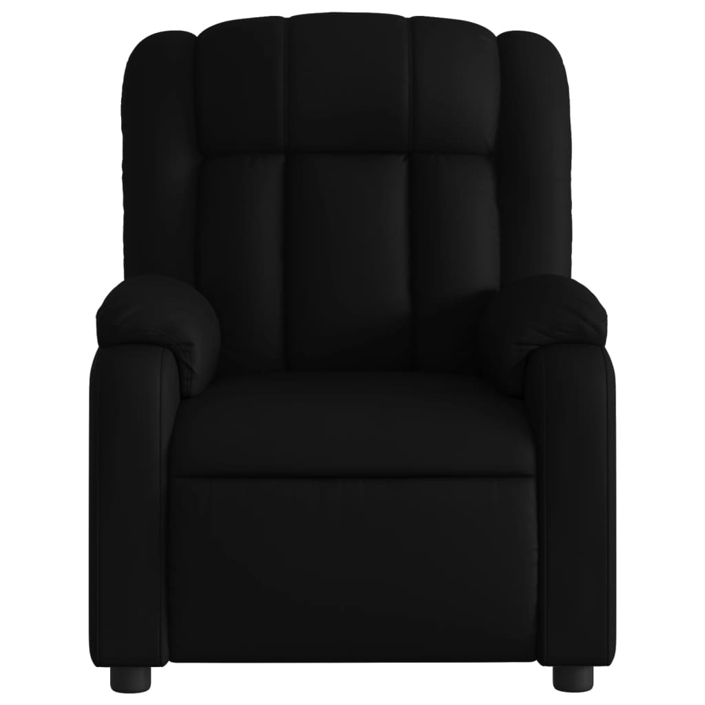 Massagestoel van zwart kunstleer is nu te koop bij PeponiXL, paradijselijk wonen!