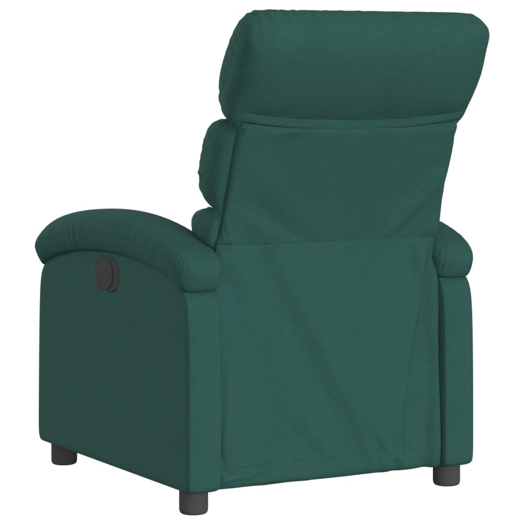 Relaxfauteuil donkergroene stof is nu te koop bij PeponiXL, paradijselijk wonen!