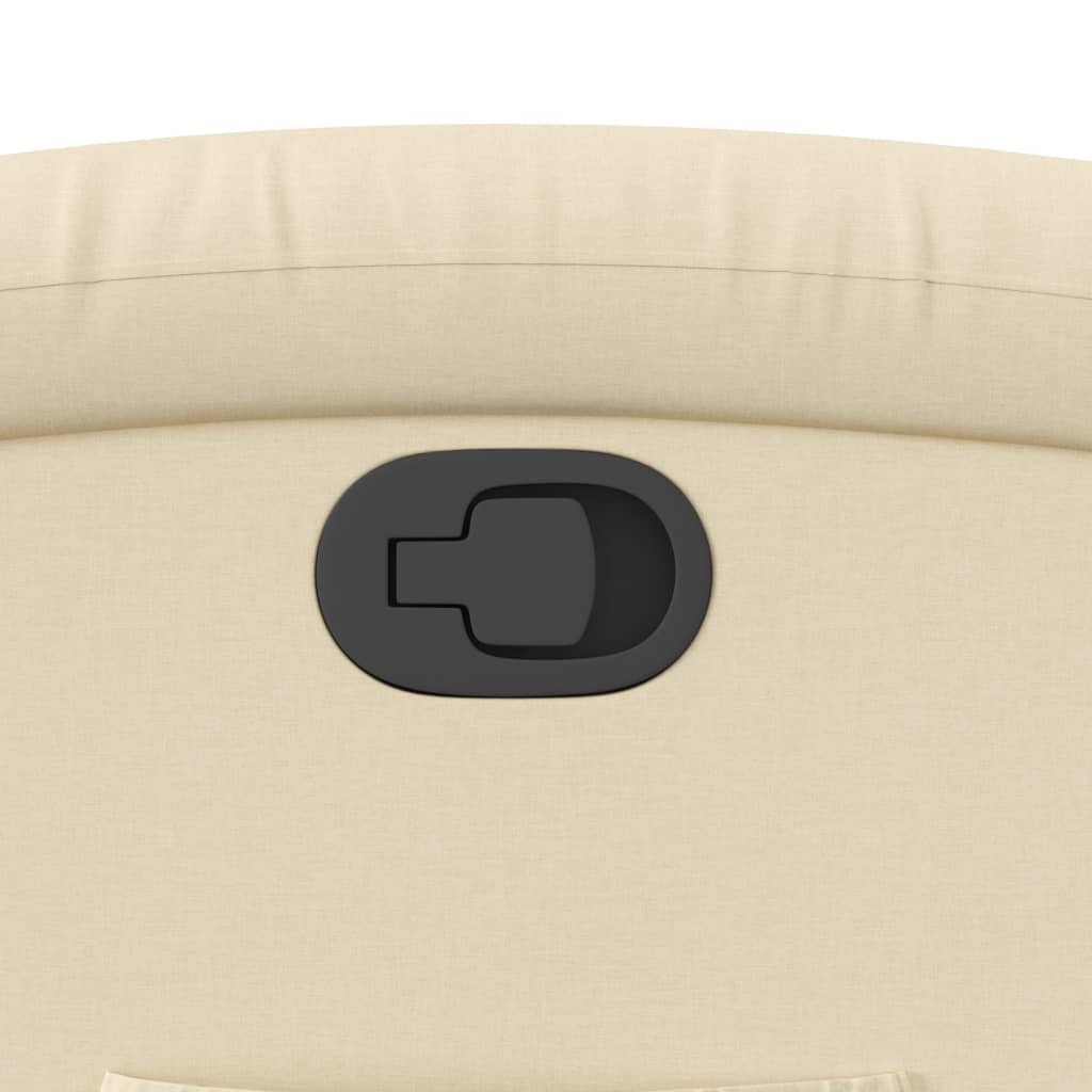Relaxfauteuil crème stof is nu te koop bij PeponiXL, paradijselijk wonen!