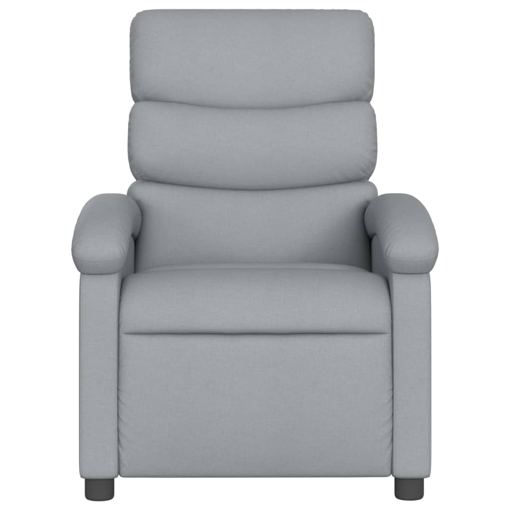 Massagestoel met lichtgrijze stof is nu te koop bij PeponiXL, paradijselijk wonen!
