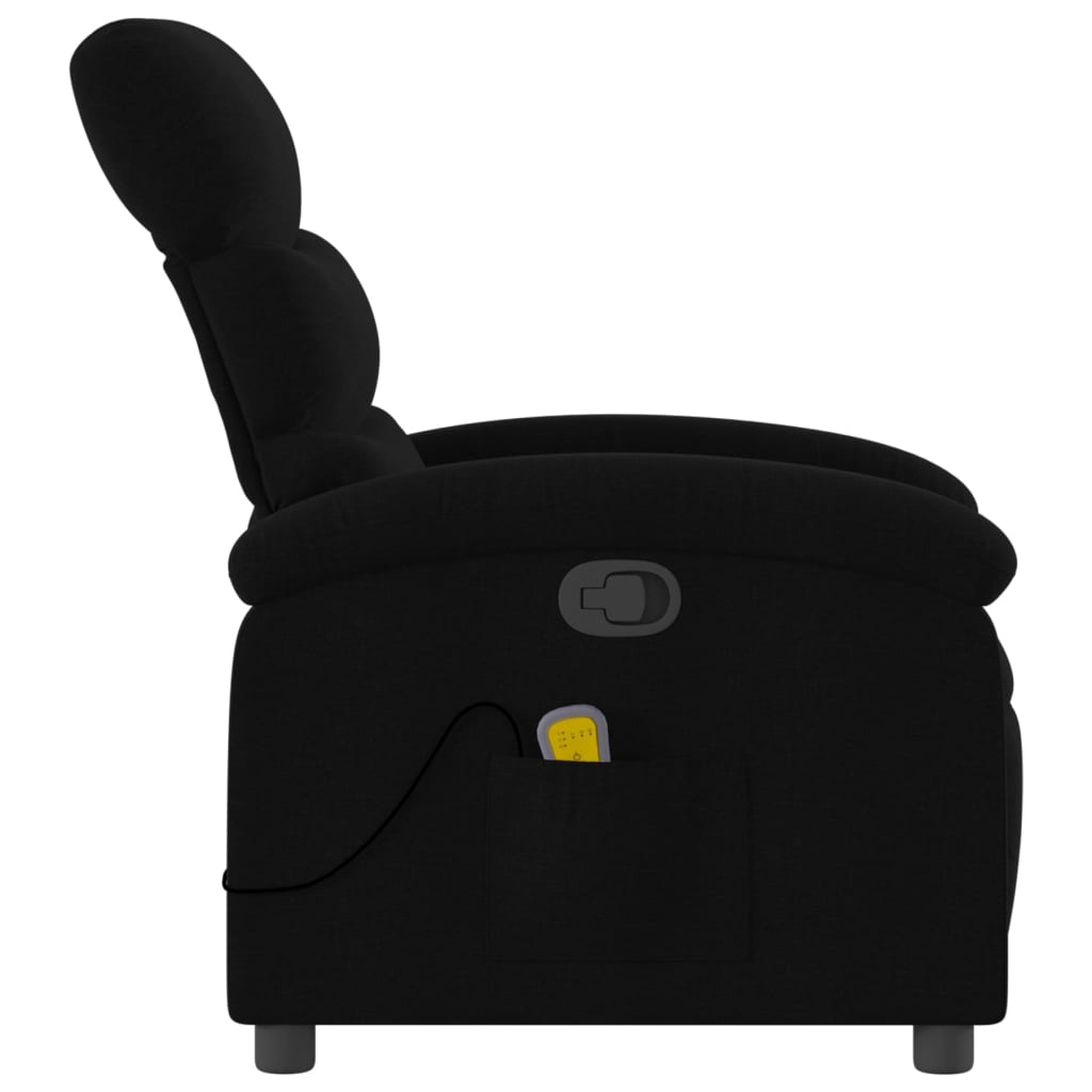 Massagestoel met zwarte stof is nu te koop bij PeponiXL, paradijselijk wonen!