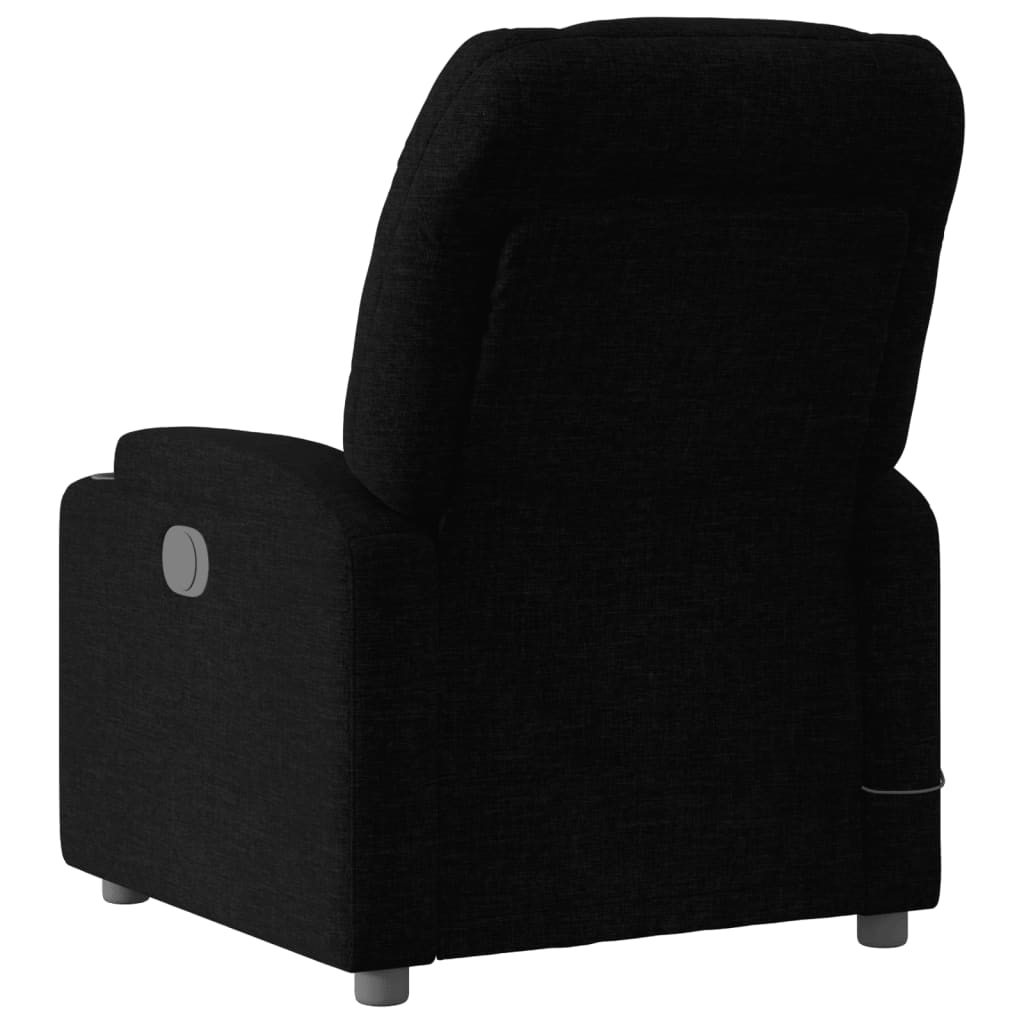 Massagestoel met zwarte stof is nu te koop bij PeponiXL, paradijselijk wonen!