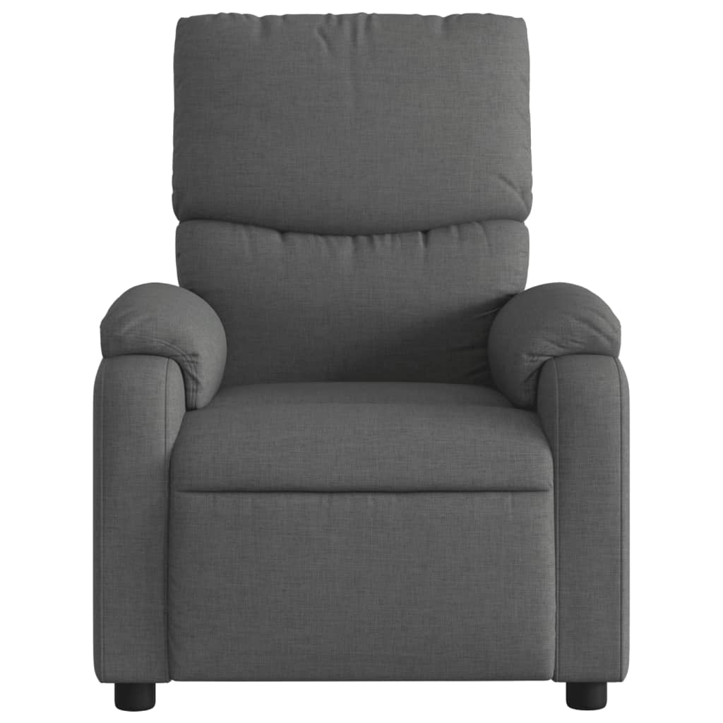 Massagestoel in donkergrijze stof is nu te koop bij PeponiXL, paradijselijk wonen!
