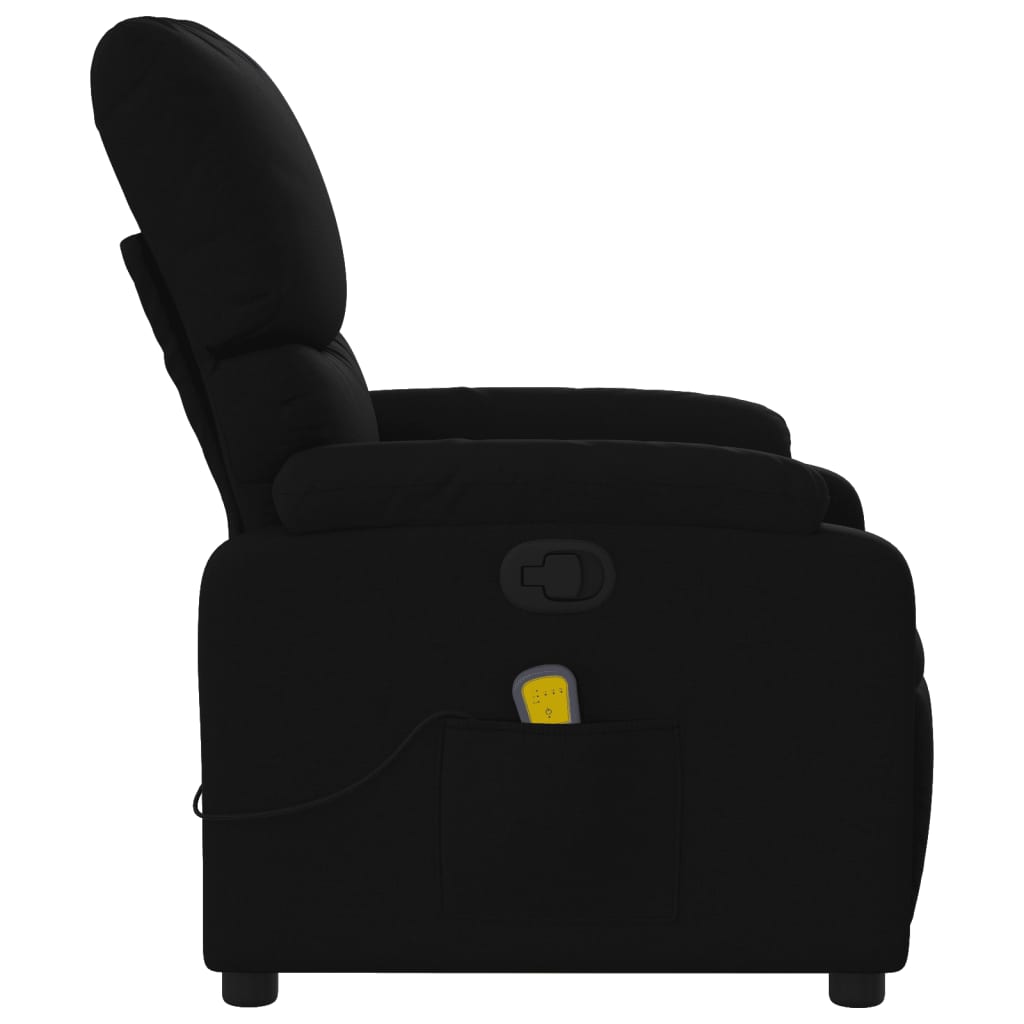Massagestoel met zwarte stof is nu te koop bij PeponiXL, paradijselijk wonen!