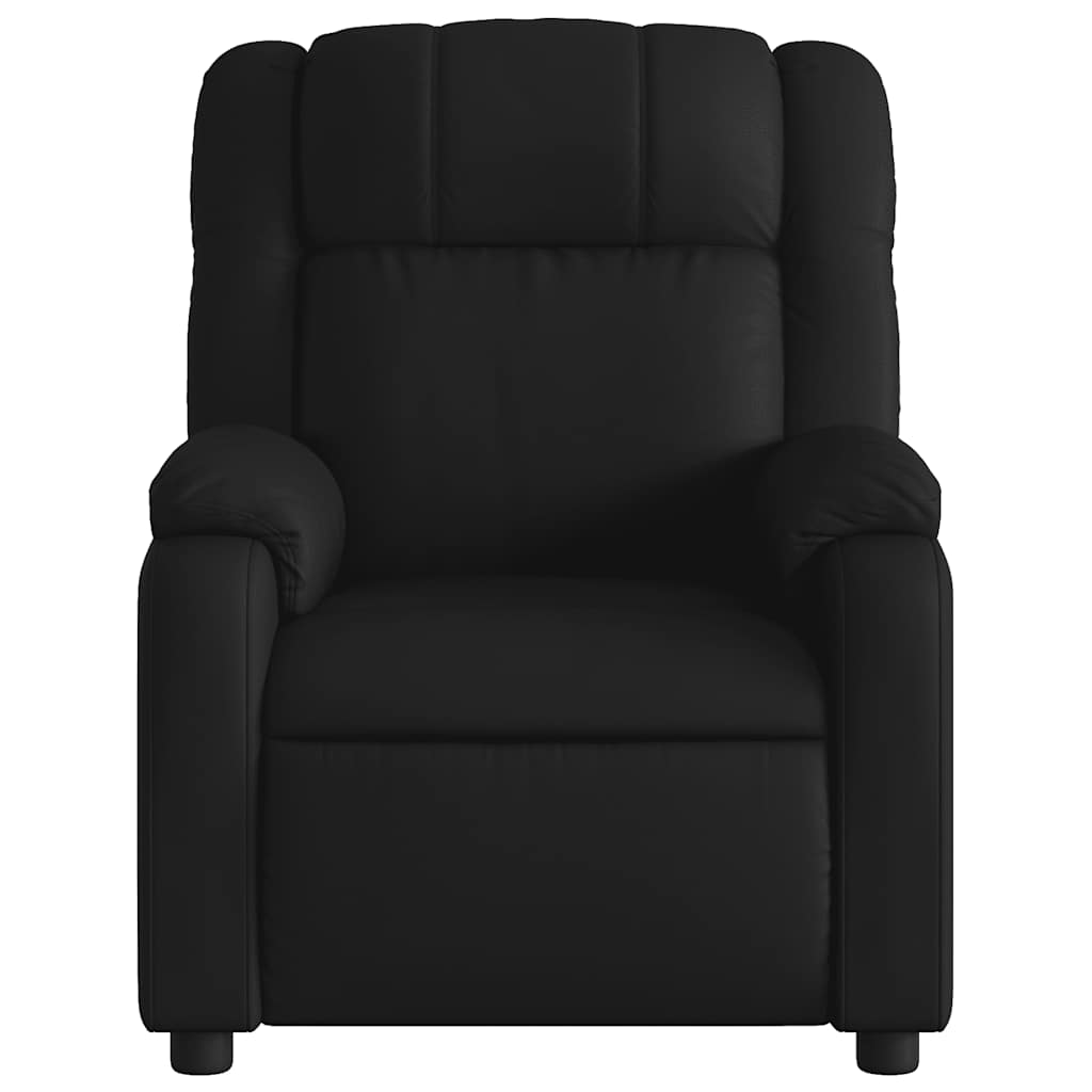 Massagestoel van zwart kunstleer is nu te koop bij PeponiXL, paradijselijk wonen!
