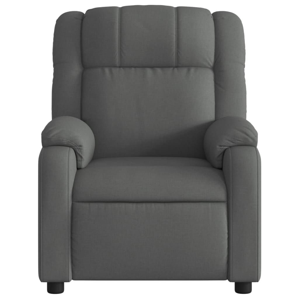 Relaxfauteuil donkergrijze stof is nu te koop bij PeponiXL, paradijselijk wonen!