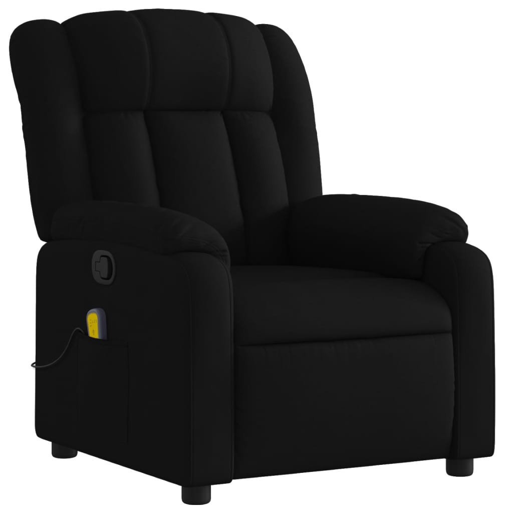 Massagestoel met zwarte stof is nu te koop bij PeponiXL, paradijselijk wonen!