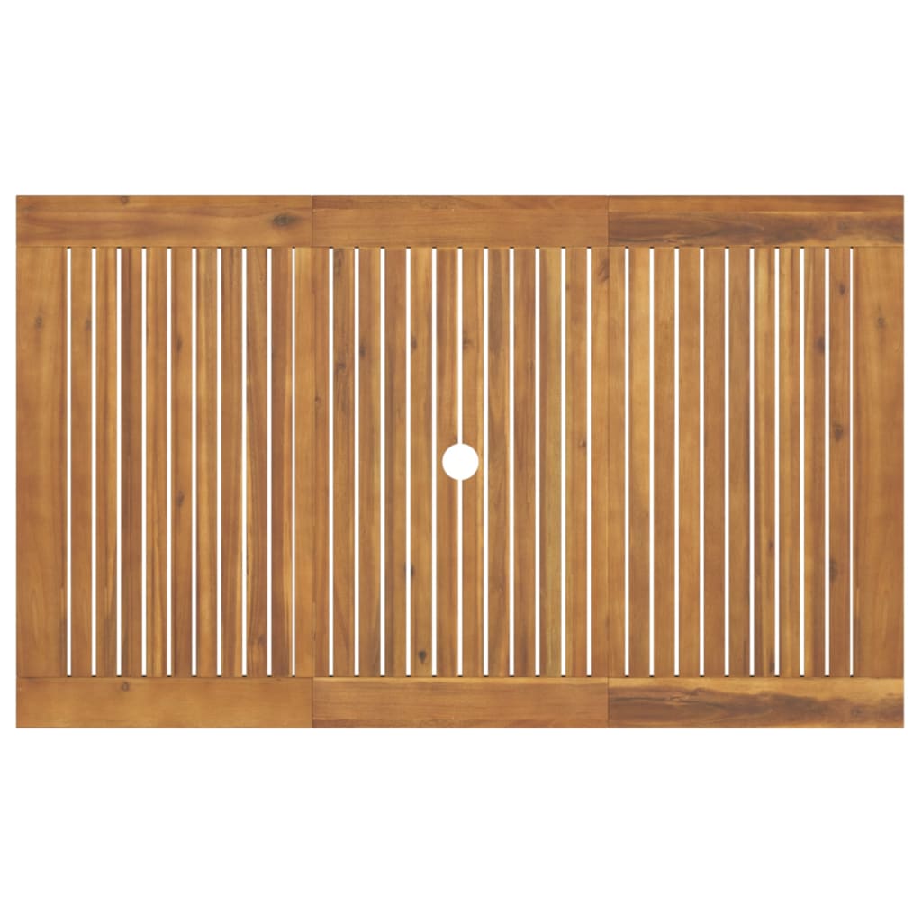 7-delige Tuinset massief acaciahout is nu te koop bij PeponiXL, paradijselijk wonen!