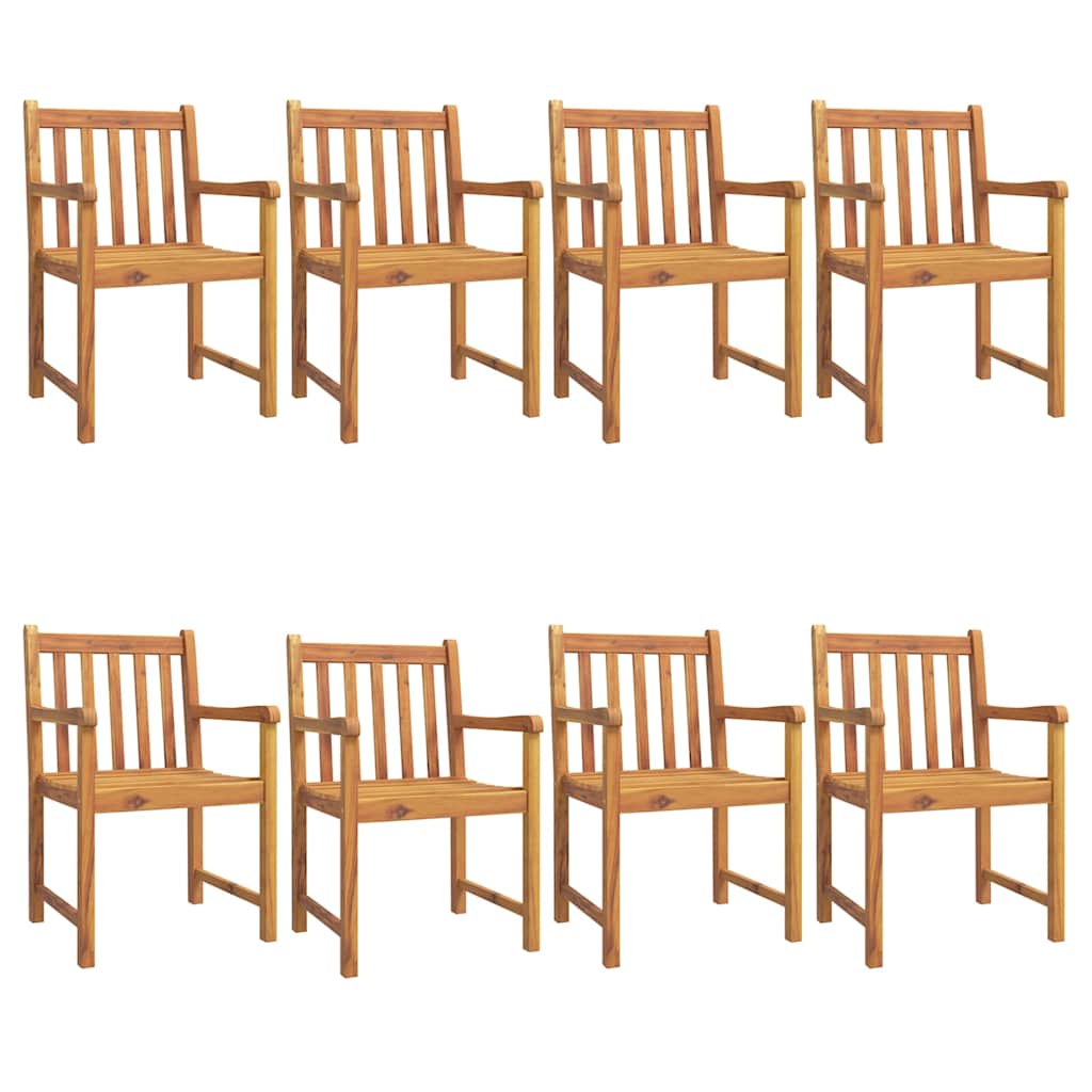 9-delige Tuinset massief acaciahout is nu te koop bij PeponiXL, paradijselijk wonen!