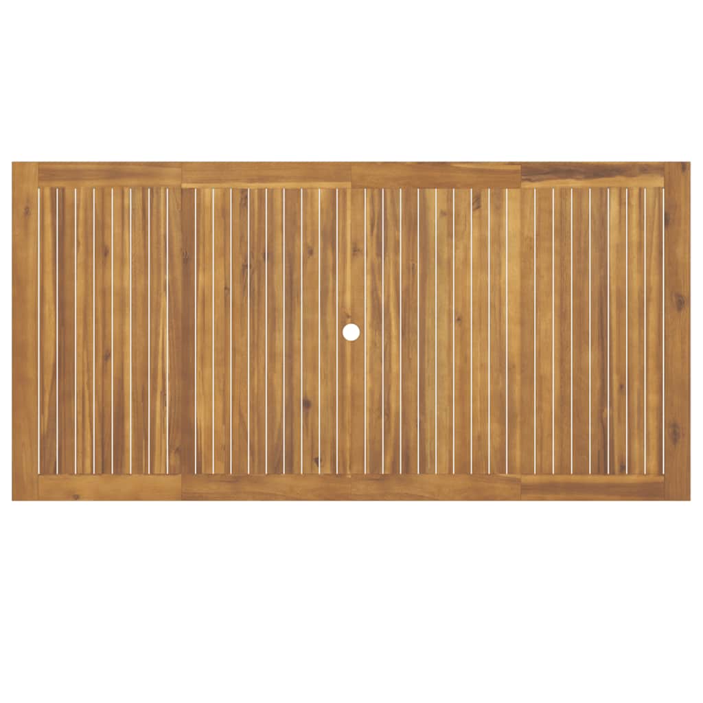 9-delige Tuinset massief acaciahout is nu te koop bij PeponiXL, paradijselijk wonen!