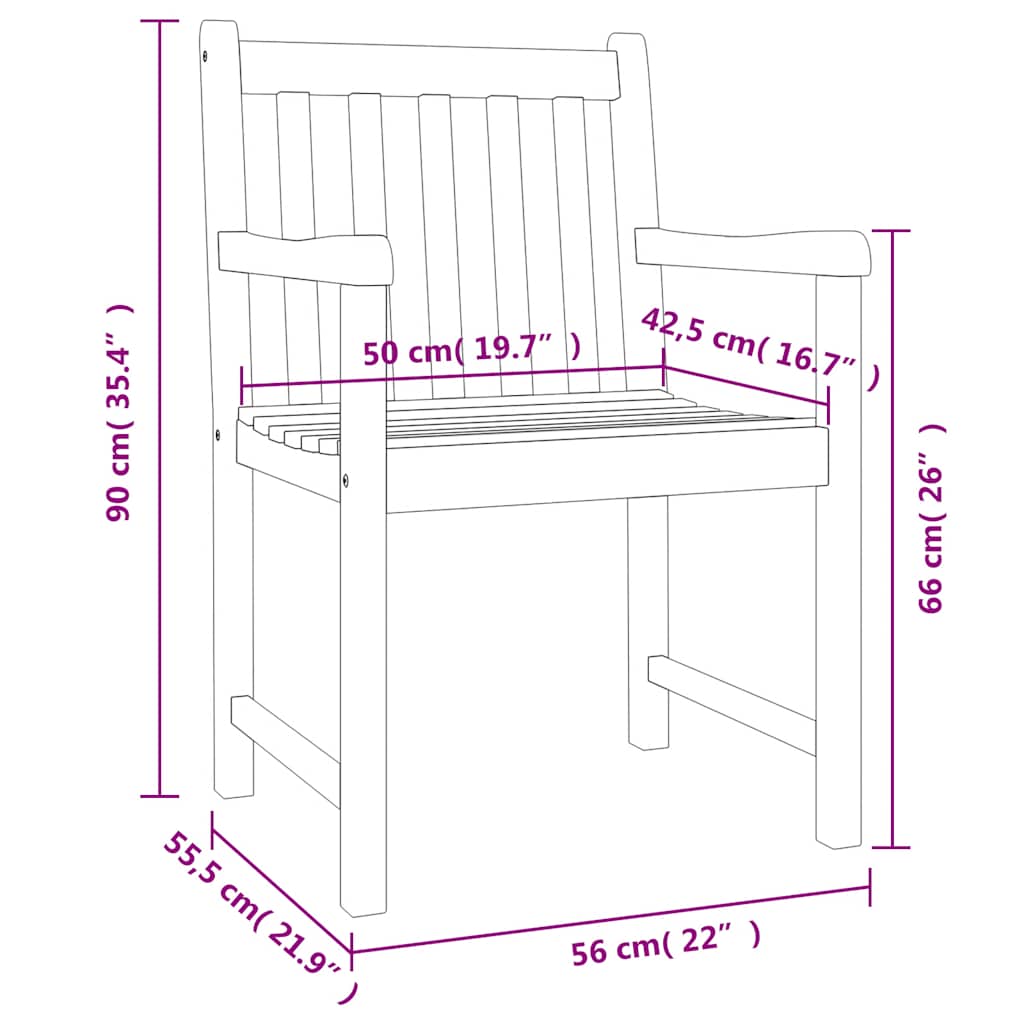 9-delige Tuinset massief acaciahout is nu te koop bij PeponiXL, paradijselijk wonen!