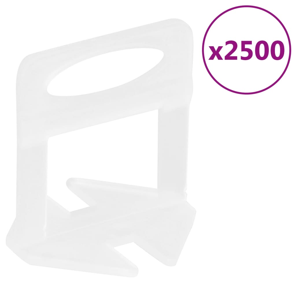 Nivelleerklemmen voor tegels 2500 st 2 mm is nu te koop bij PeponiXL, paradijselijk wonen!