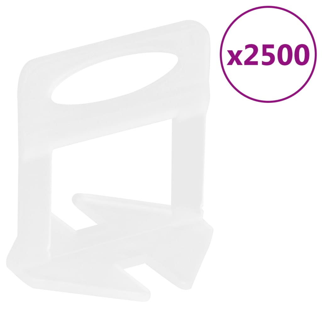 Nivelleringssysteem voor tegels 500 wiggen 2500 klemmen 2 mm is nu te koop bij PeponiXL, paradijselijk wonen!