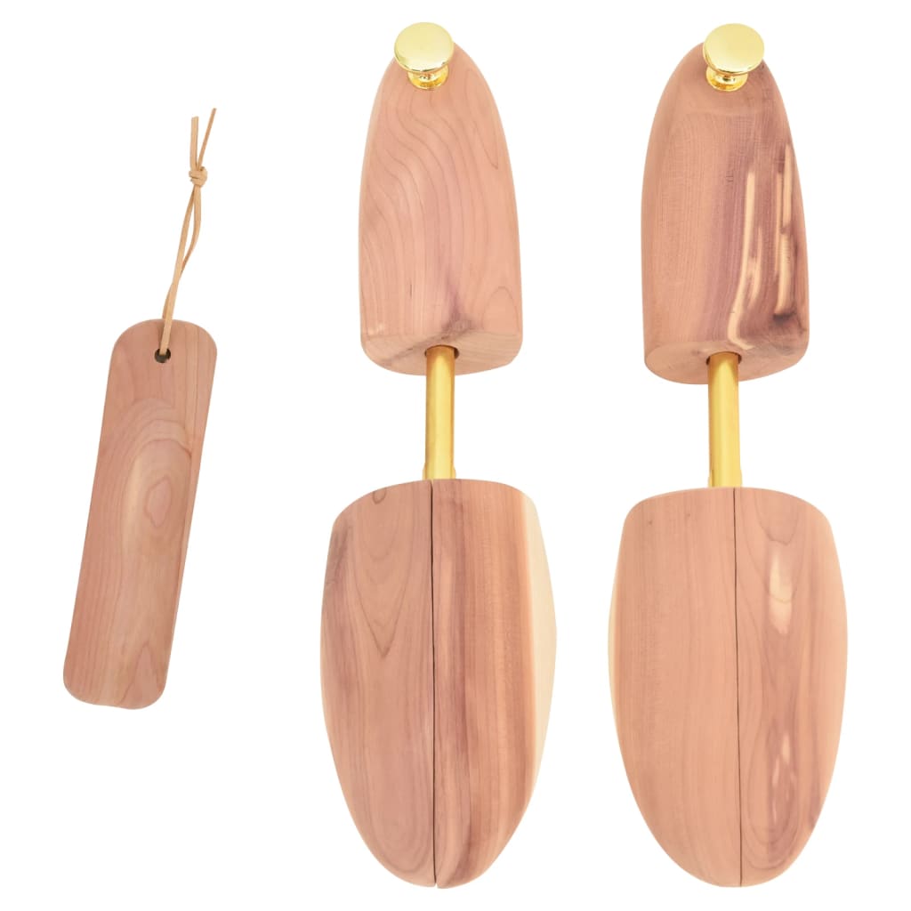 Schoenspanner met schoenlepel EU 44-45 massief cederhout is nu te koop bij PeponiXL, paradijselijk wonen!