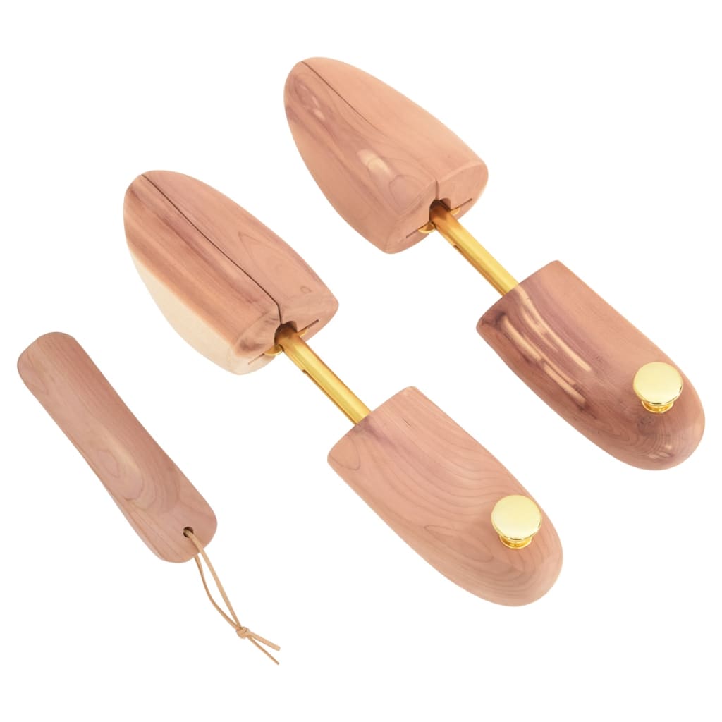 Schoenspanner met schoenlepel EU 44-45 massief cederhout is nu te koop bij PeponiXL, paradijselijk wonen!