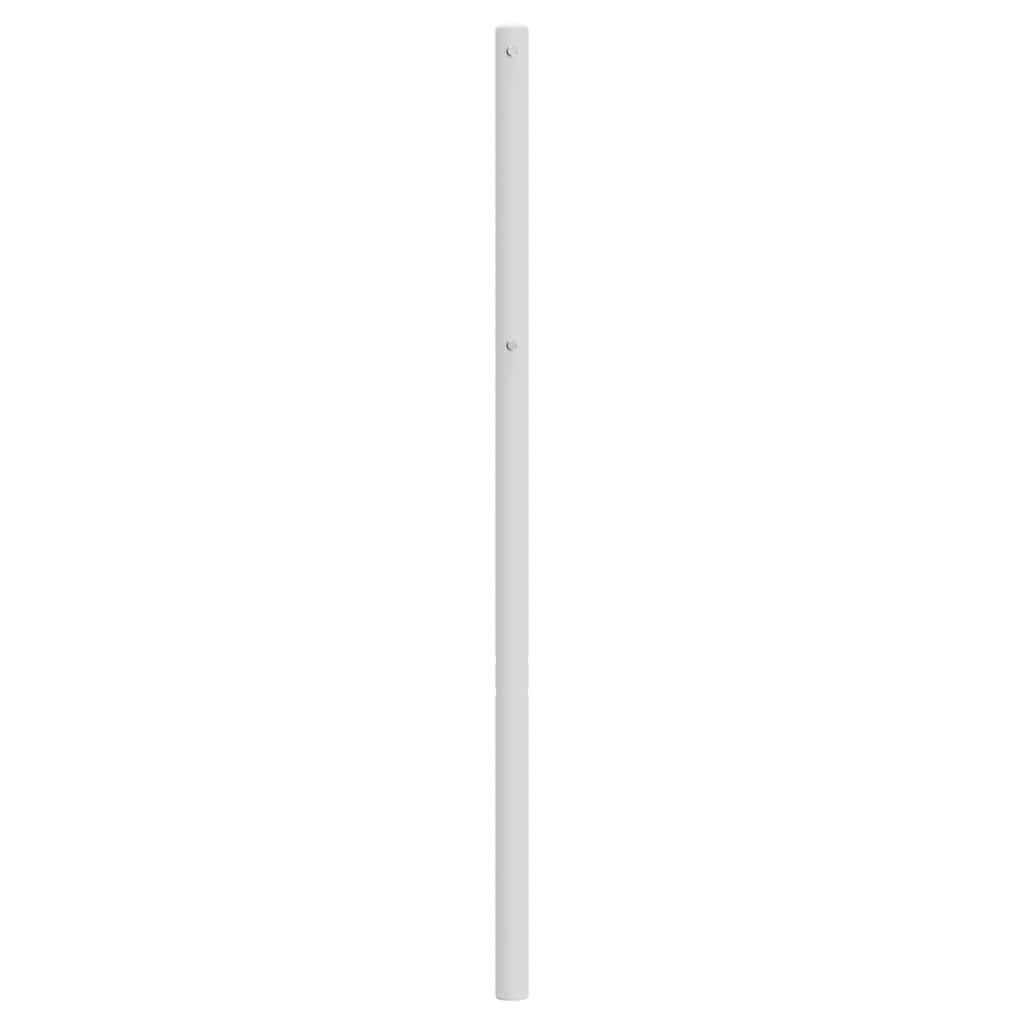 Vervangend hoofdbord 135 cm metaal wit is nu te koop bij PeponiXL, paradijselijk wonen!