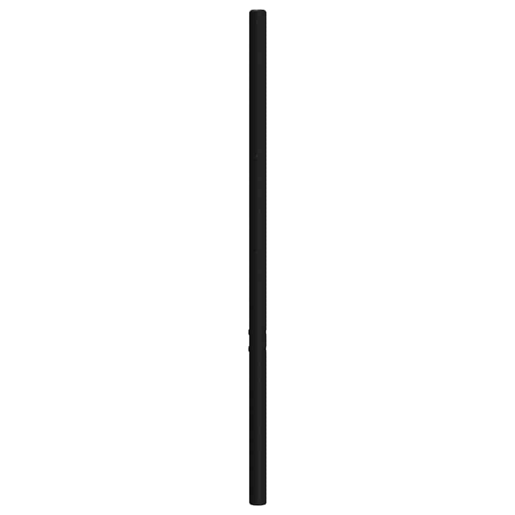 Vervangend hoofdbord 150 cm metaal zwart is nu te koop bij PeponiXL, paradijselijk wonen!