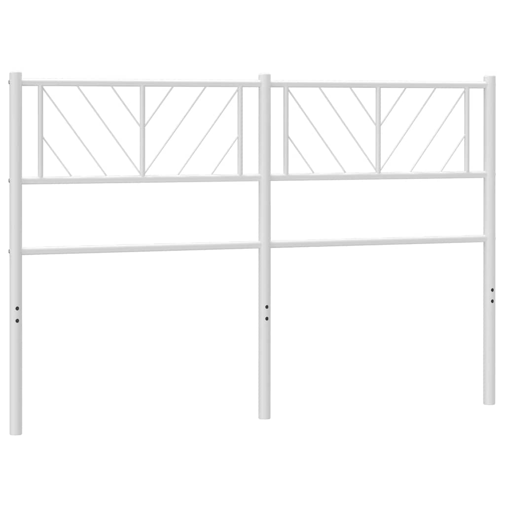 Vervangend hoofdbord 150 cm metaal wit is nu te koop bij PeponiXL, paradijselijk wonen!