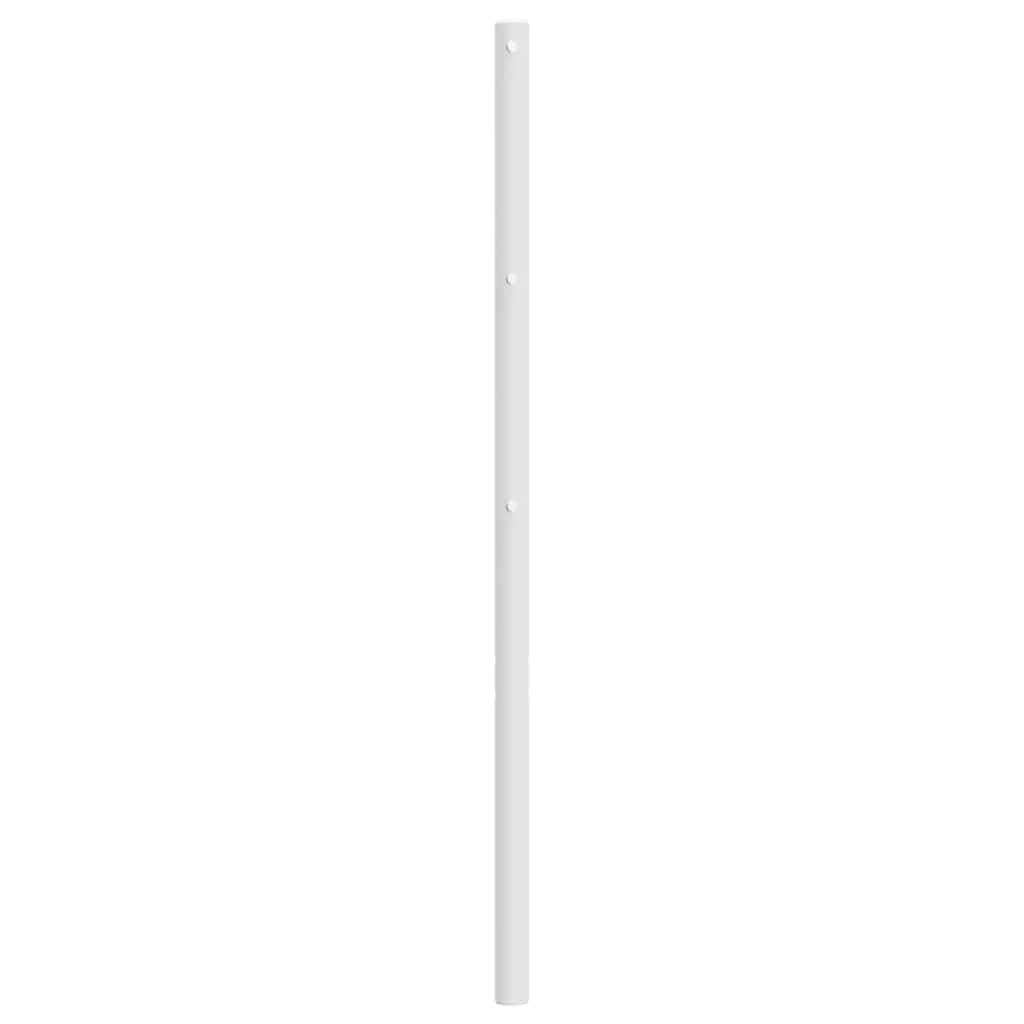 Vervangend hoofdbord 193 cm metaal wit is nu te koop bij PeponiXL, paradijselijk wonen!