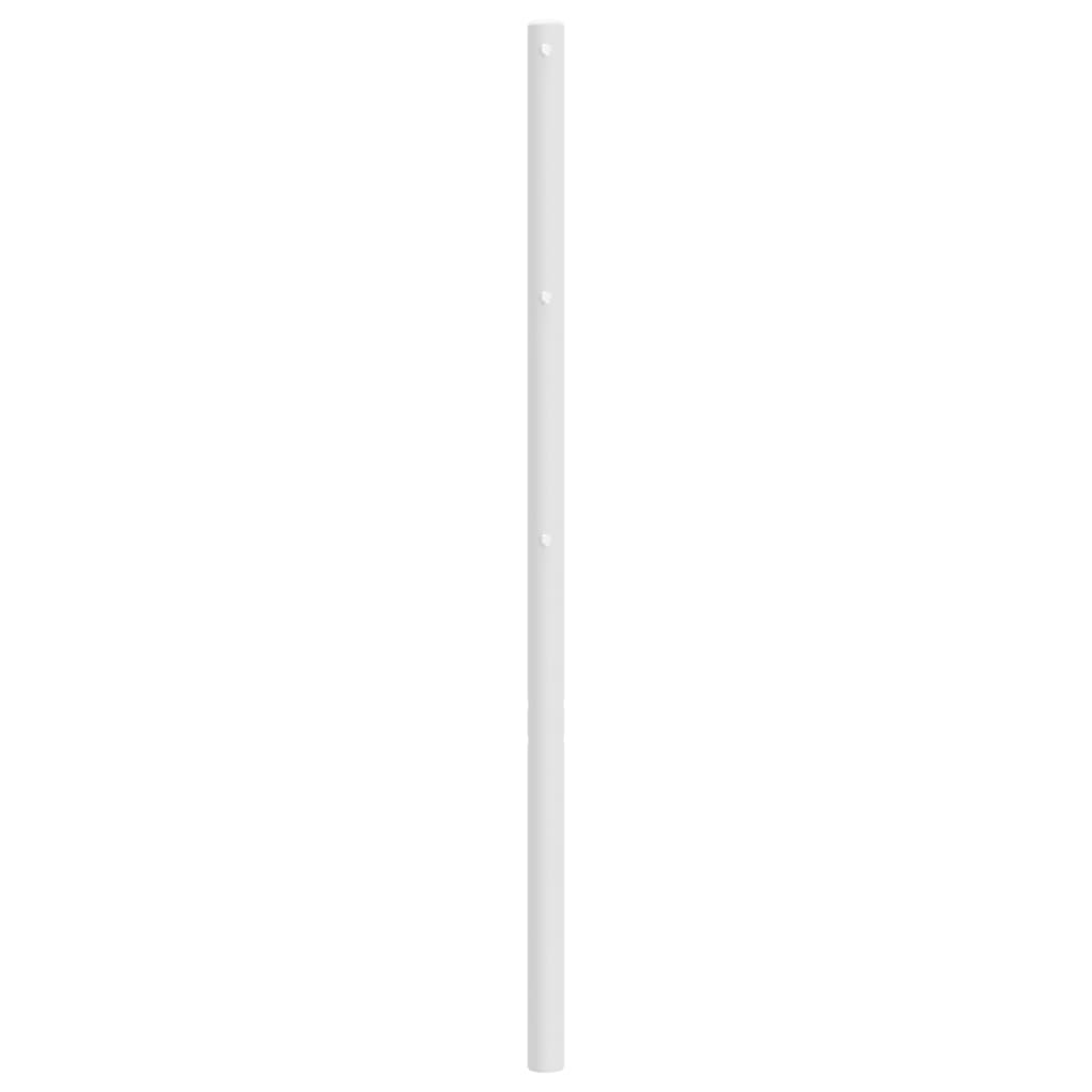 Vervangend hoofdbord 200 cm metaal wit is nu te koop bij PeponiXL, paradijselijk wonen!