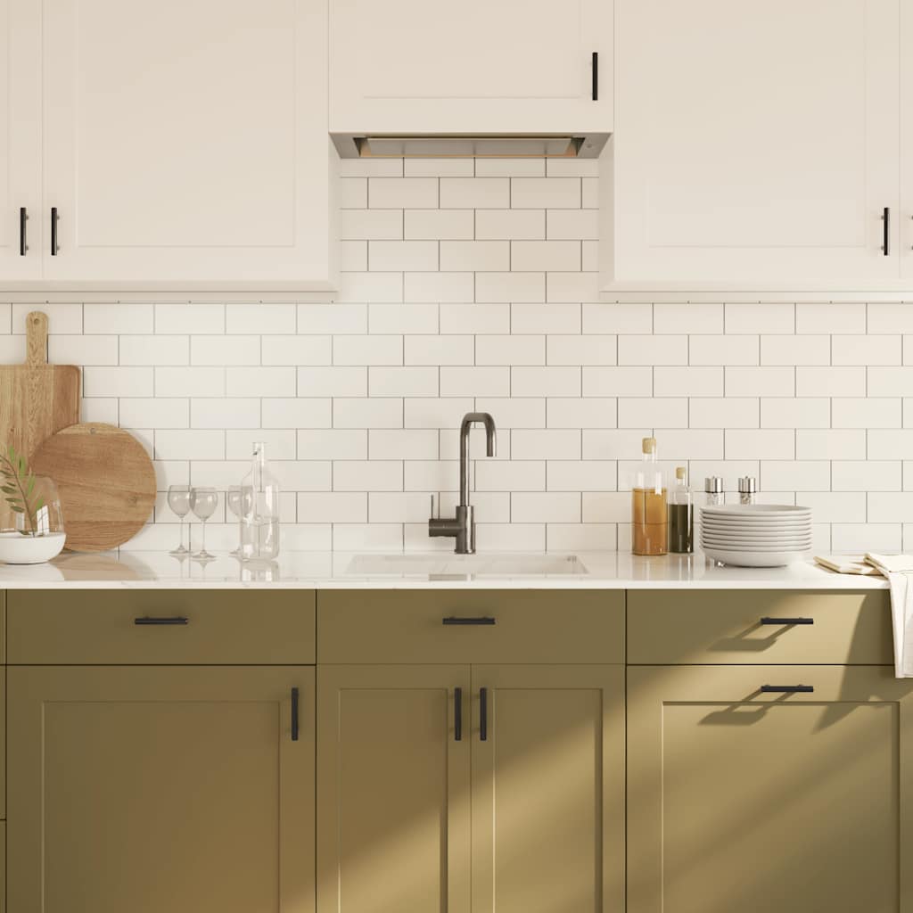 Handvatten 10 st 64 mm roestvrij staal zwart is nu te koop bij PeponiXL, paradijselijk wonen!