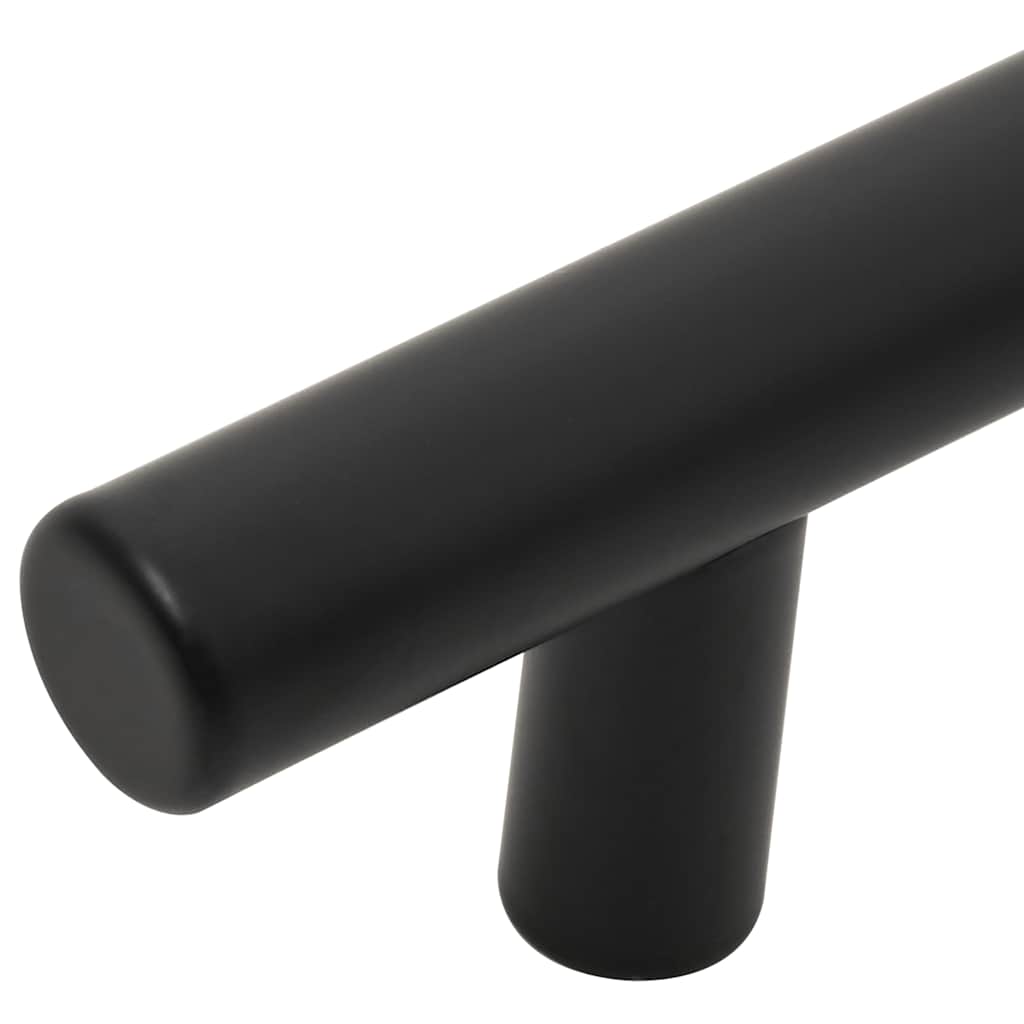 Handvatten 5 st 224 mm roestvrij staal zwart is nu te koop bij PeponiXL, paradijselijk wonen!
