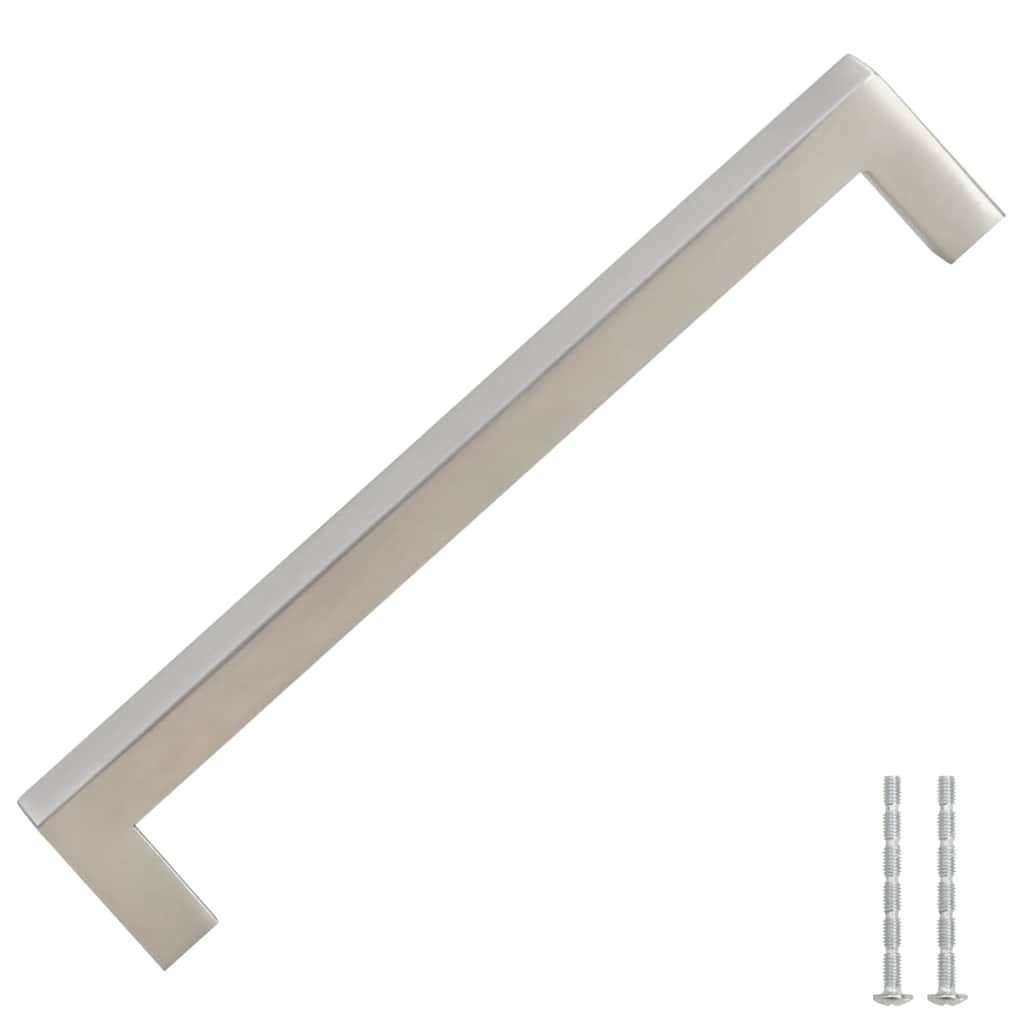 Handvatten 10 st 160 mm roestvrij staal zilverkleurig is nu te koop bij PeponiXL, paradijselijk wonen!