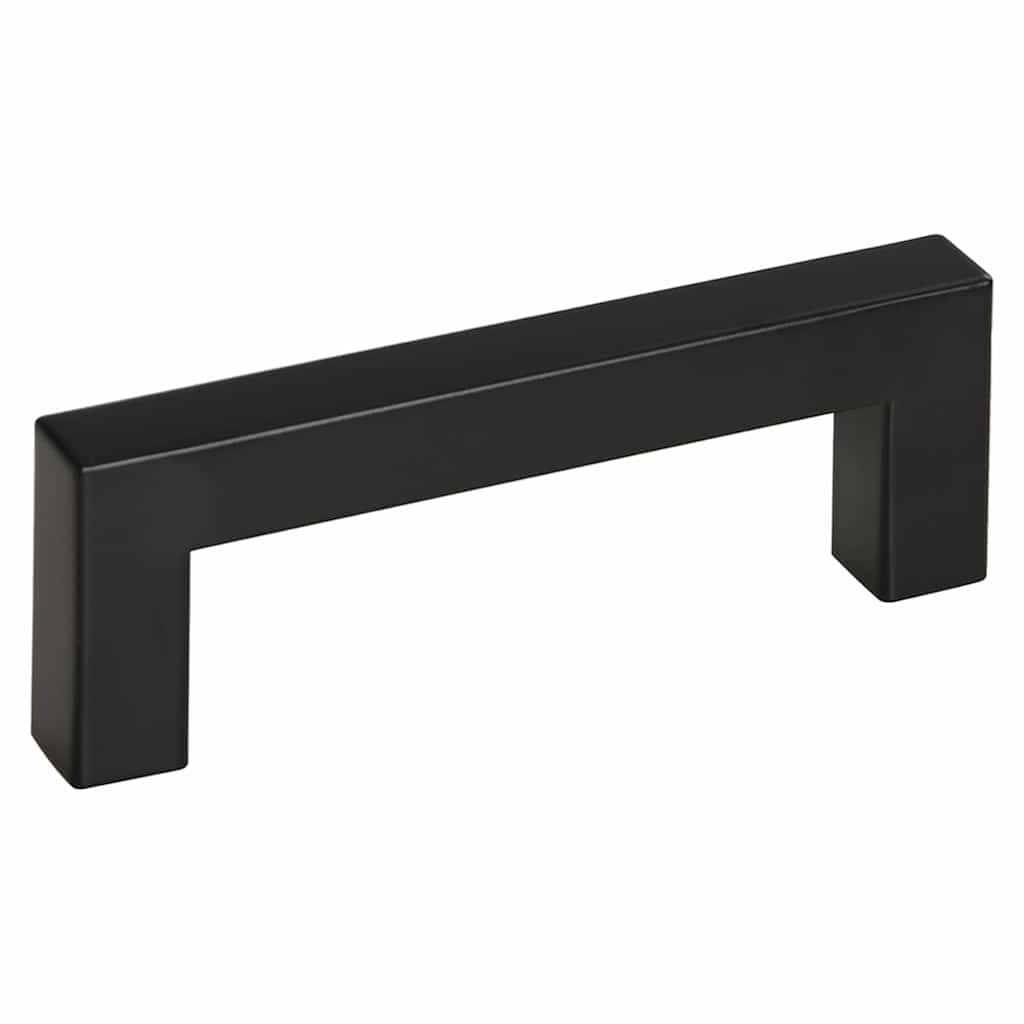 Handvatten 10 st 96 mm roestvrij staal zwart is nu te koop bij PeponiXL, paradijselijk wonen!