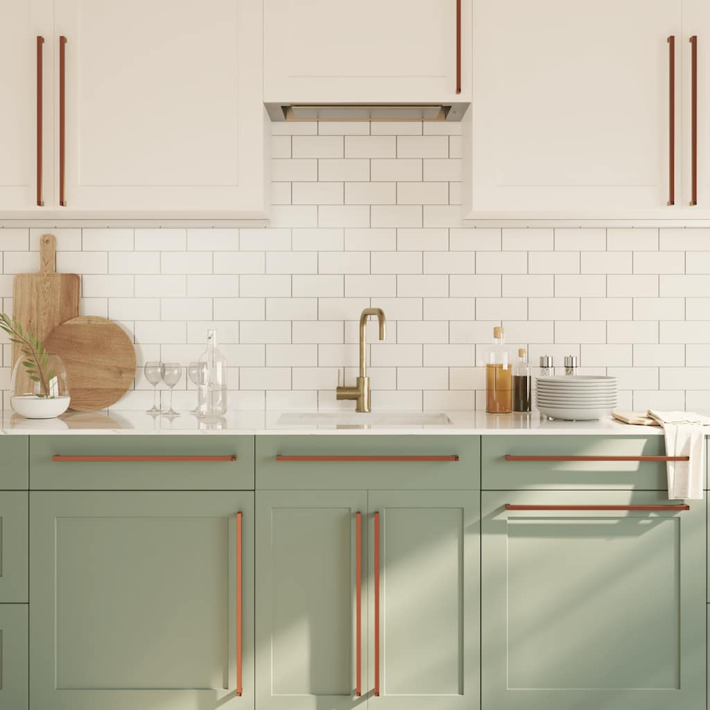 Handvatten 5 st 480 mm roestvrij staal bronskleurig is nu te koop bij PeponiXL, paradijselijk wonen!