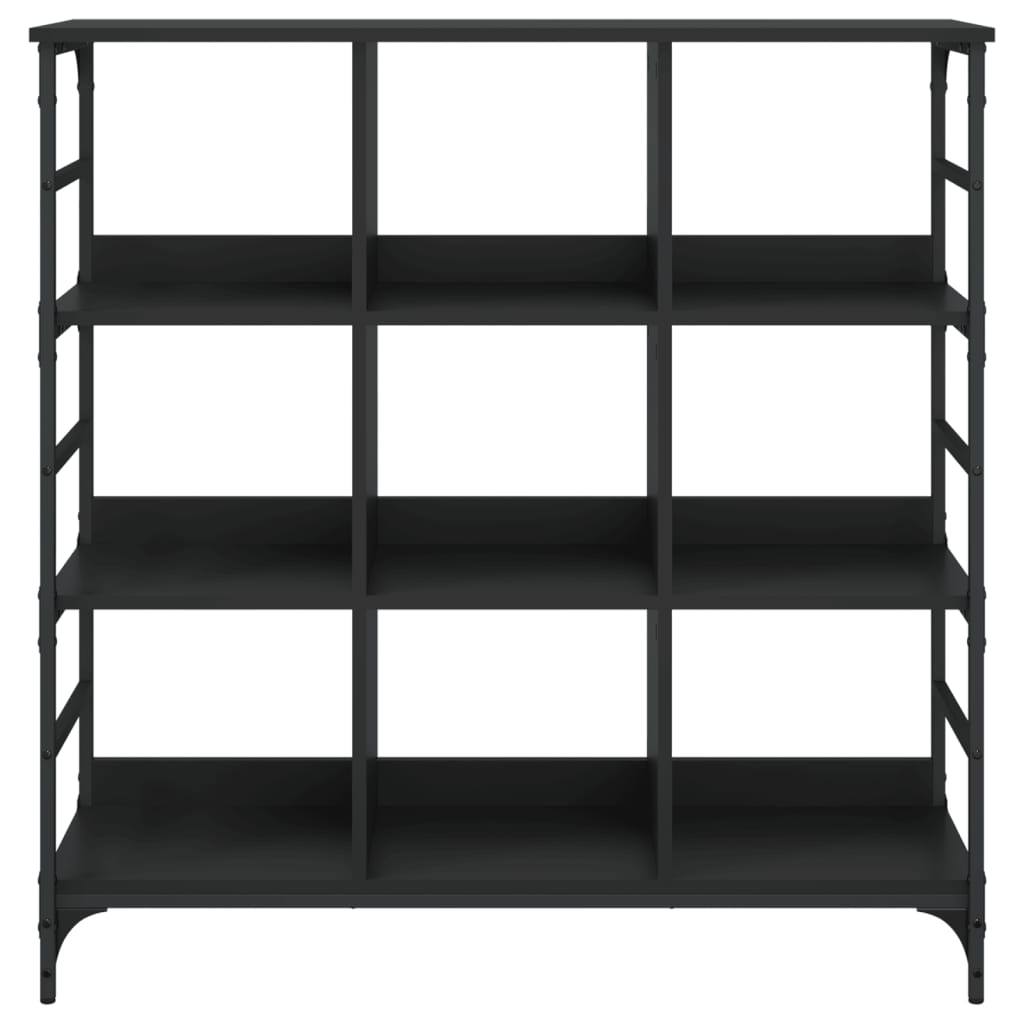 Dressoir 102x32x103,5 cm bewerkt hout zwart is nu te koop bij PeponiXL, paradijselijk wonen!