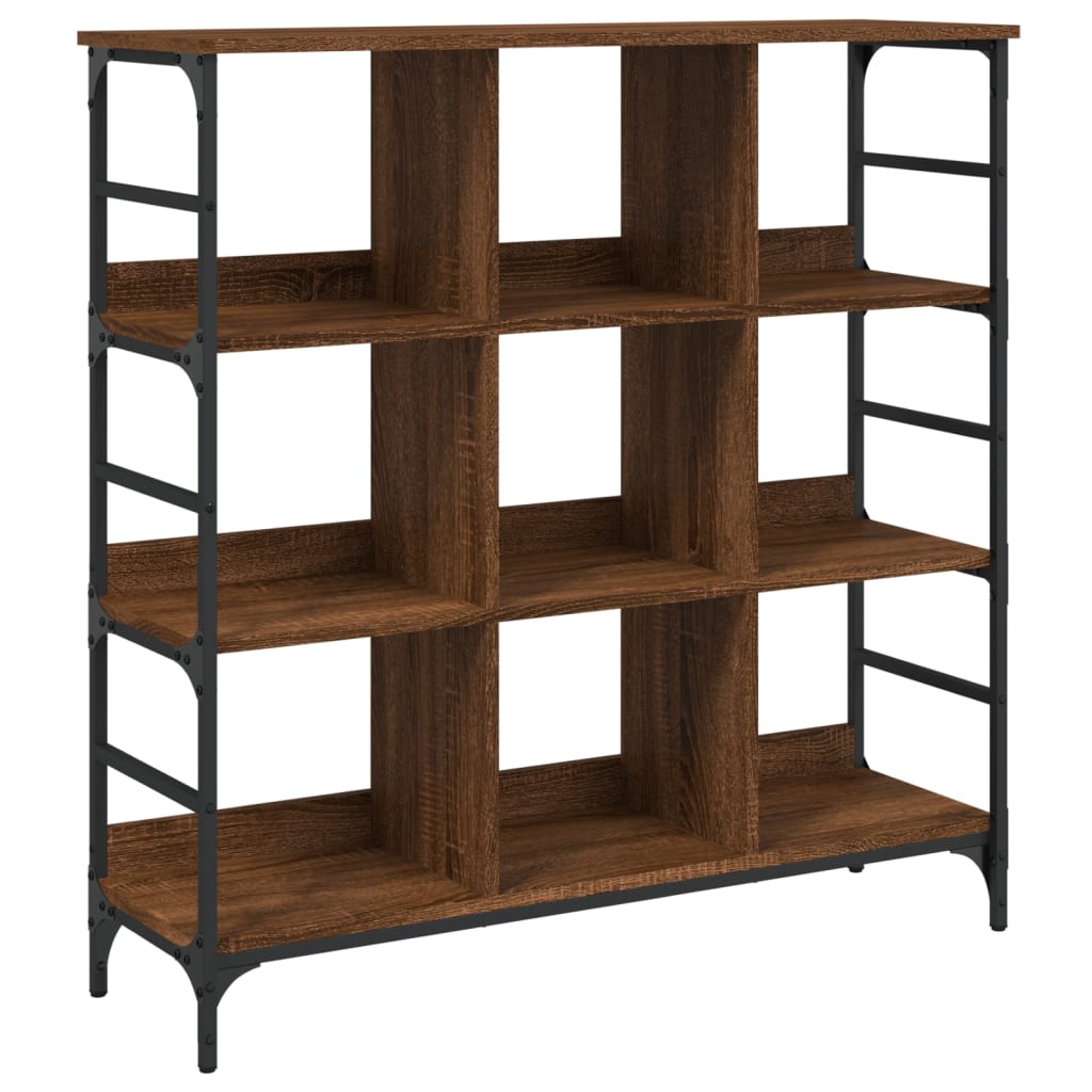 Dressoir 102x32x103,5 cm bewerkt hout bruin eikenkleur is nu te koop bij PeponiXL, paradijselijk wonen!