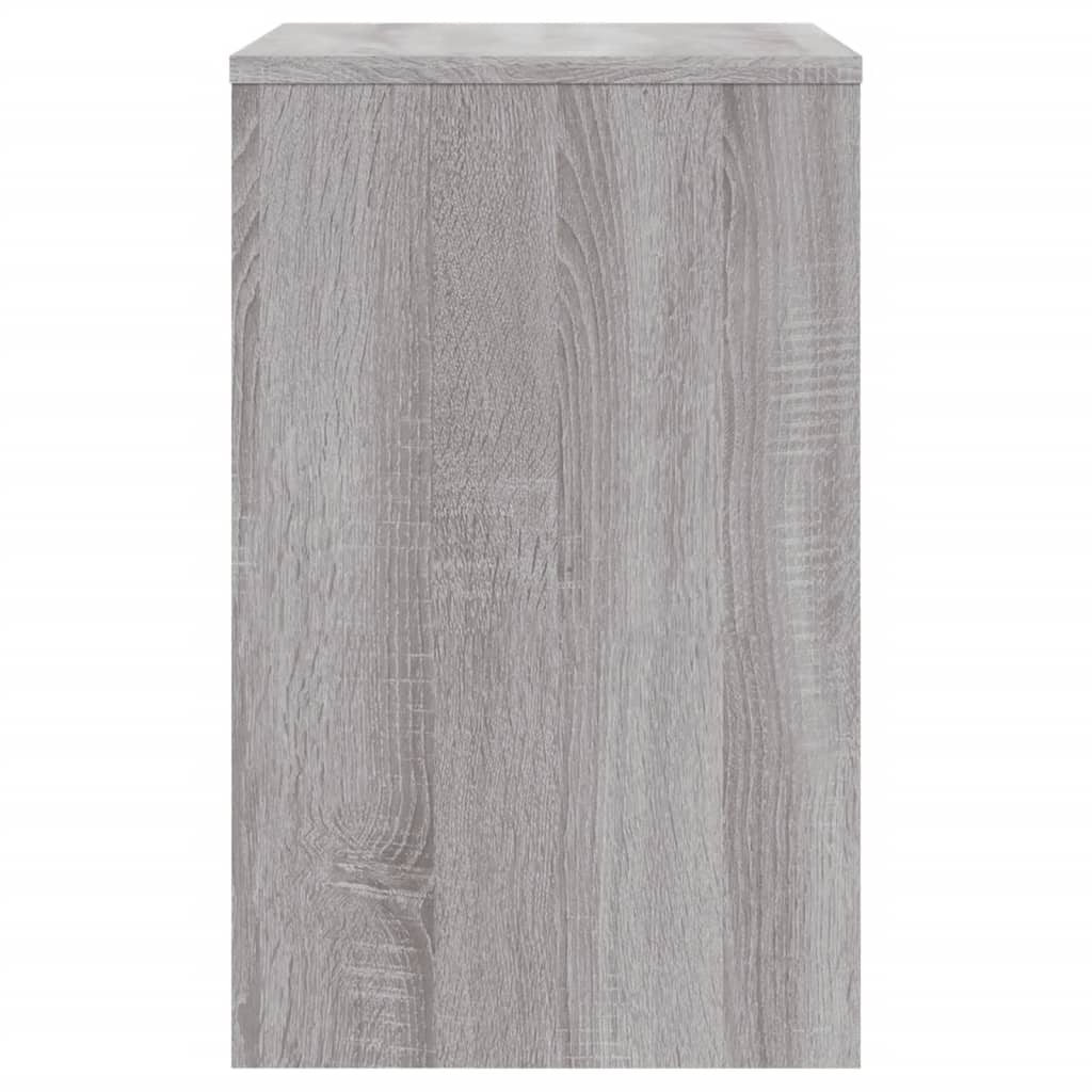 3-delige Tafeltjesset bewerkt hout grijs sonoma is nu te koop bij PeponiXL, paradijselijk wonen!