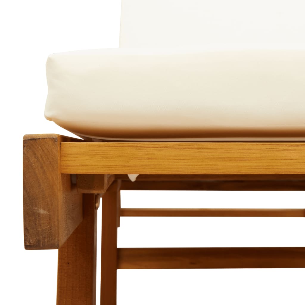 Ligbed met kussen en tafel massief acaciahout is nu te koop bij PeponiXL, paradijselijk wonen!
