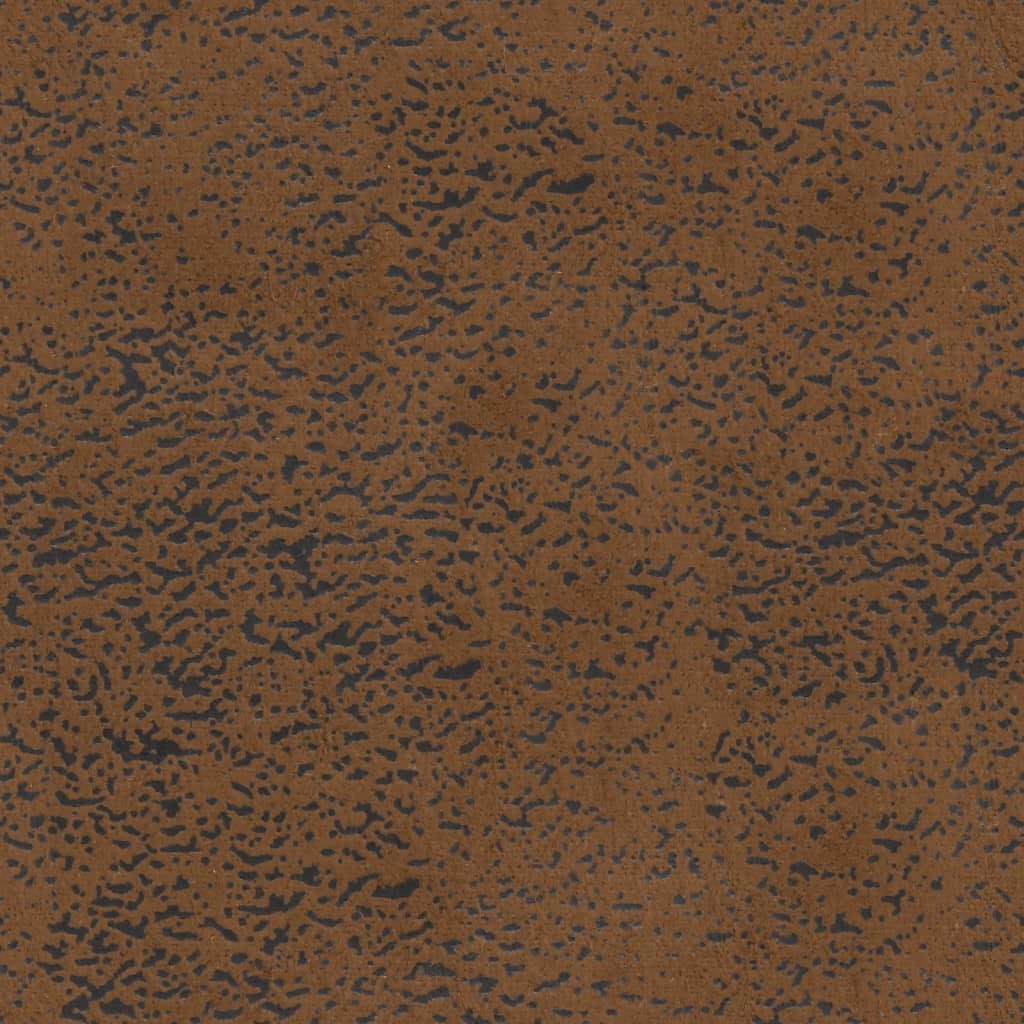 Bank met kussens bruin 120,5x65x75 cm kunstsuède is nu te koop bij PeponiXL, paradijselijk wonen!