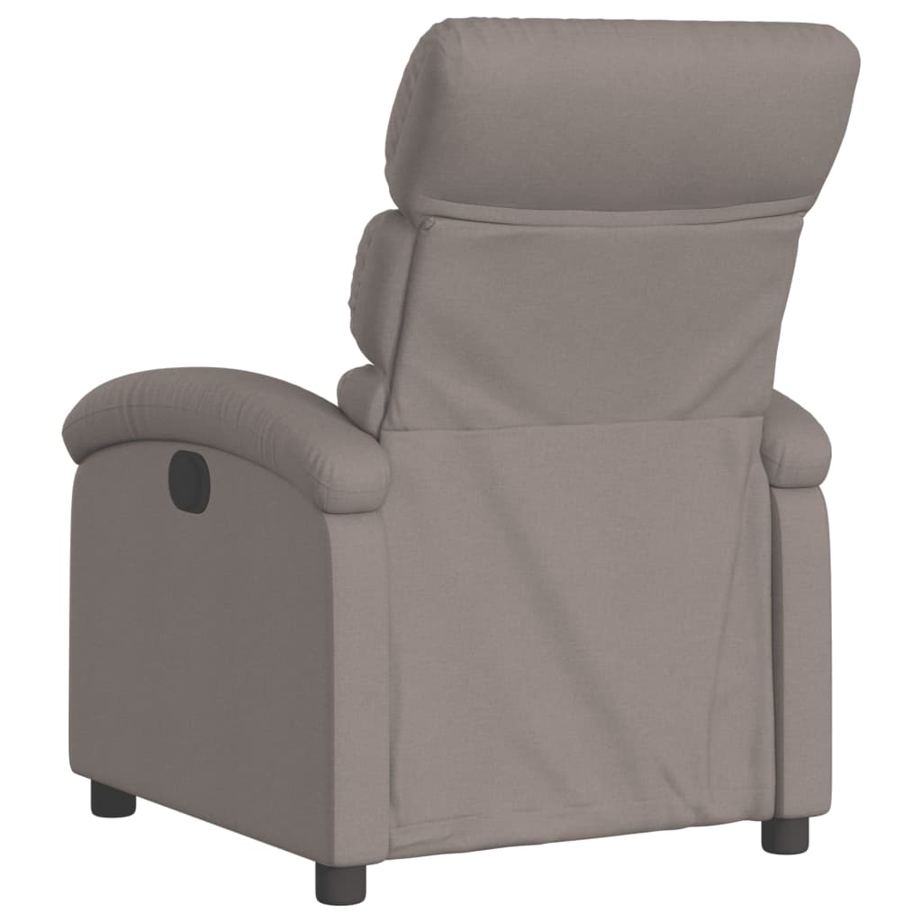 Fauteuil verstelbaar stof taupe is nu te koop bij PeponiXL, paradijselijk wonen!