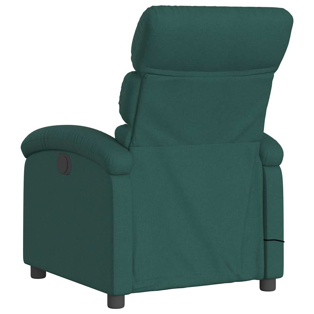 Massagestoel verstelbaar stof donkergroen is nu te koop bij PeponiXL, paradijselijk wonen!