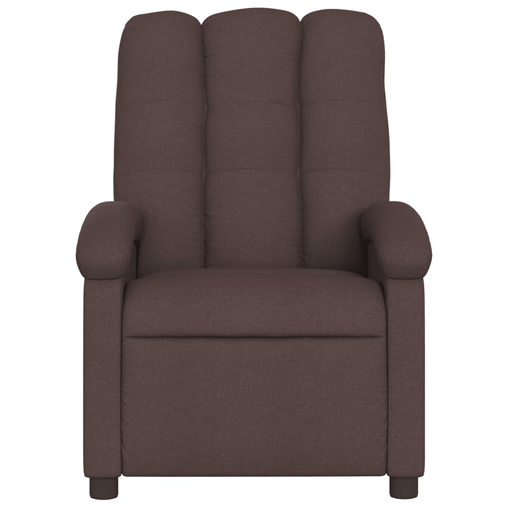 Massagestoel verstelbaar stof donkerbruin is nu te koop bij PeponiXL, paradijselijk wonen!