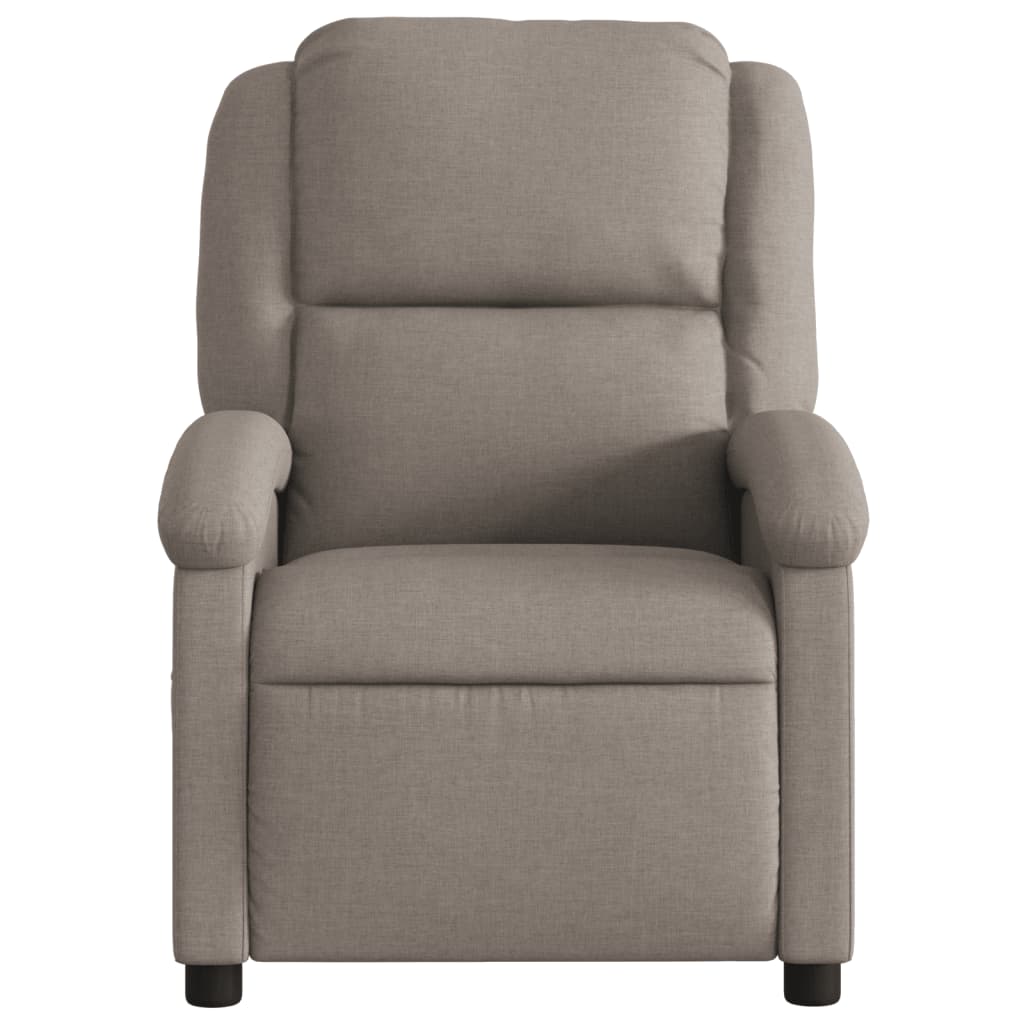 Fauteuil verstelbaar stof taupe is nu te koop bij PeponiXL, paradijselijk wonen!