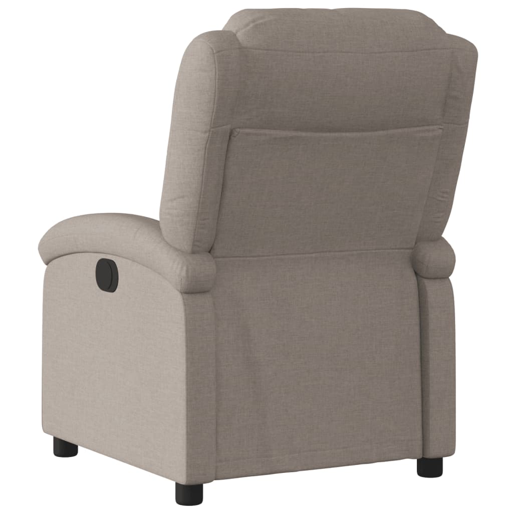Fauteuil verstelbaar stof taupe is nu te koop bij PeponiXL, paradijselijk wonen!