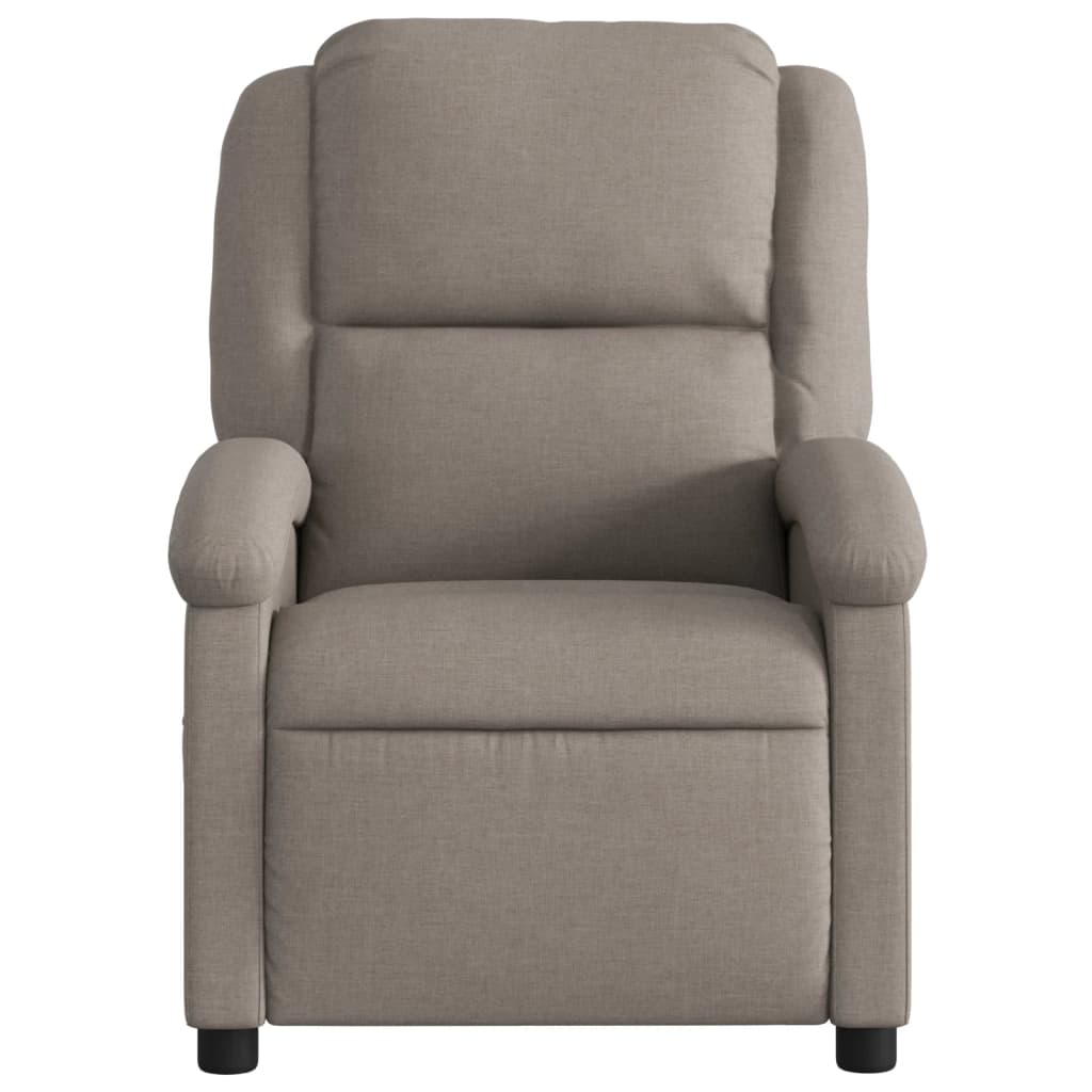 Massagestoel verstelbaar stof taupe is nu te koop bij PeponiXL, paradijselijk wonen!