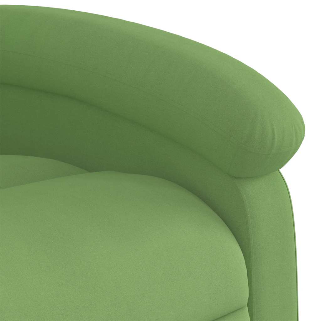 Massagestoel verstelbaar fluweel lichtgroen is nu te koop bij PeponiXL, paradijselijk wonen!