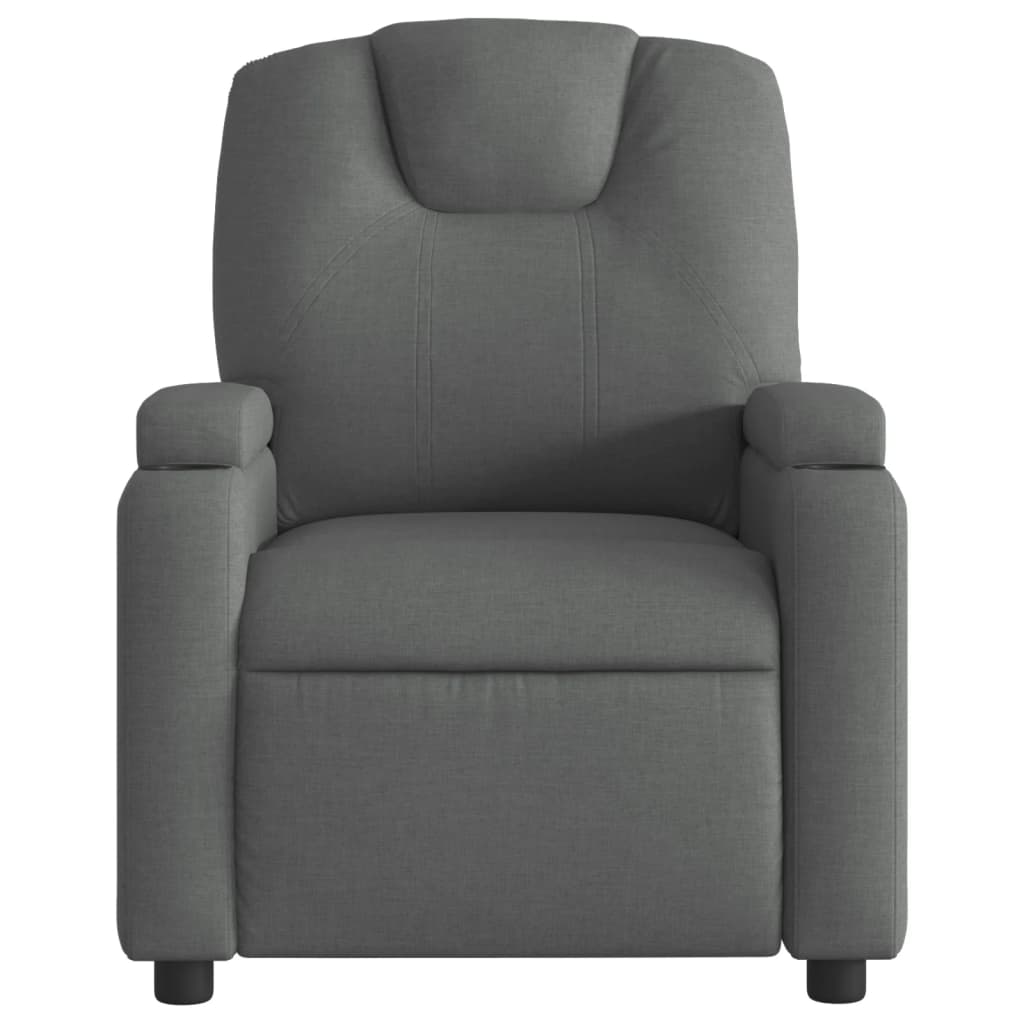 Relaxfauteuil Donkergrijze Stof is nu te koop bij PeponiXL, paradijselijk wonen!