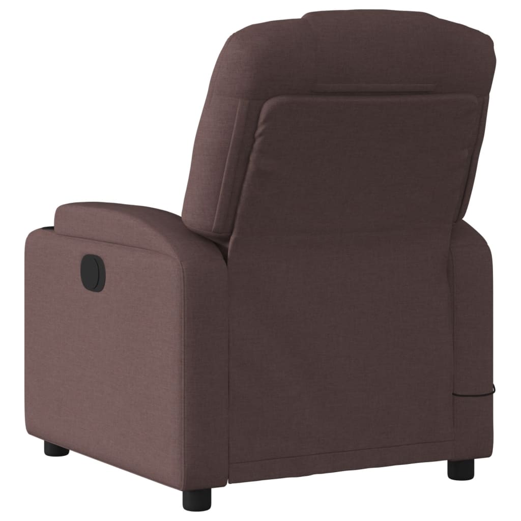 Massagestoel verstelbaar stof donkerbruin is nu te koop bij PeponiXL, paradijselijk wonen!