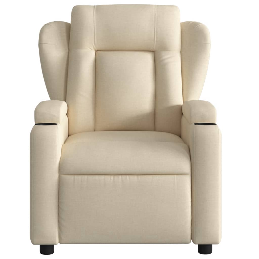 Relaxfauteuil Crème Stof is nu te koop bij PeponiXL, paradijselijk wonen!
