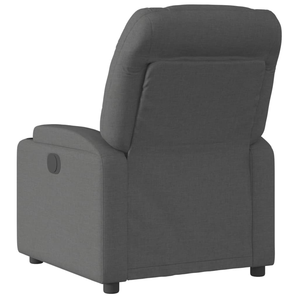 Fauteuil verstelbaar stof donkergrijs is nu te koop bij PeponiXL, paradijselijk wonen!